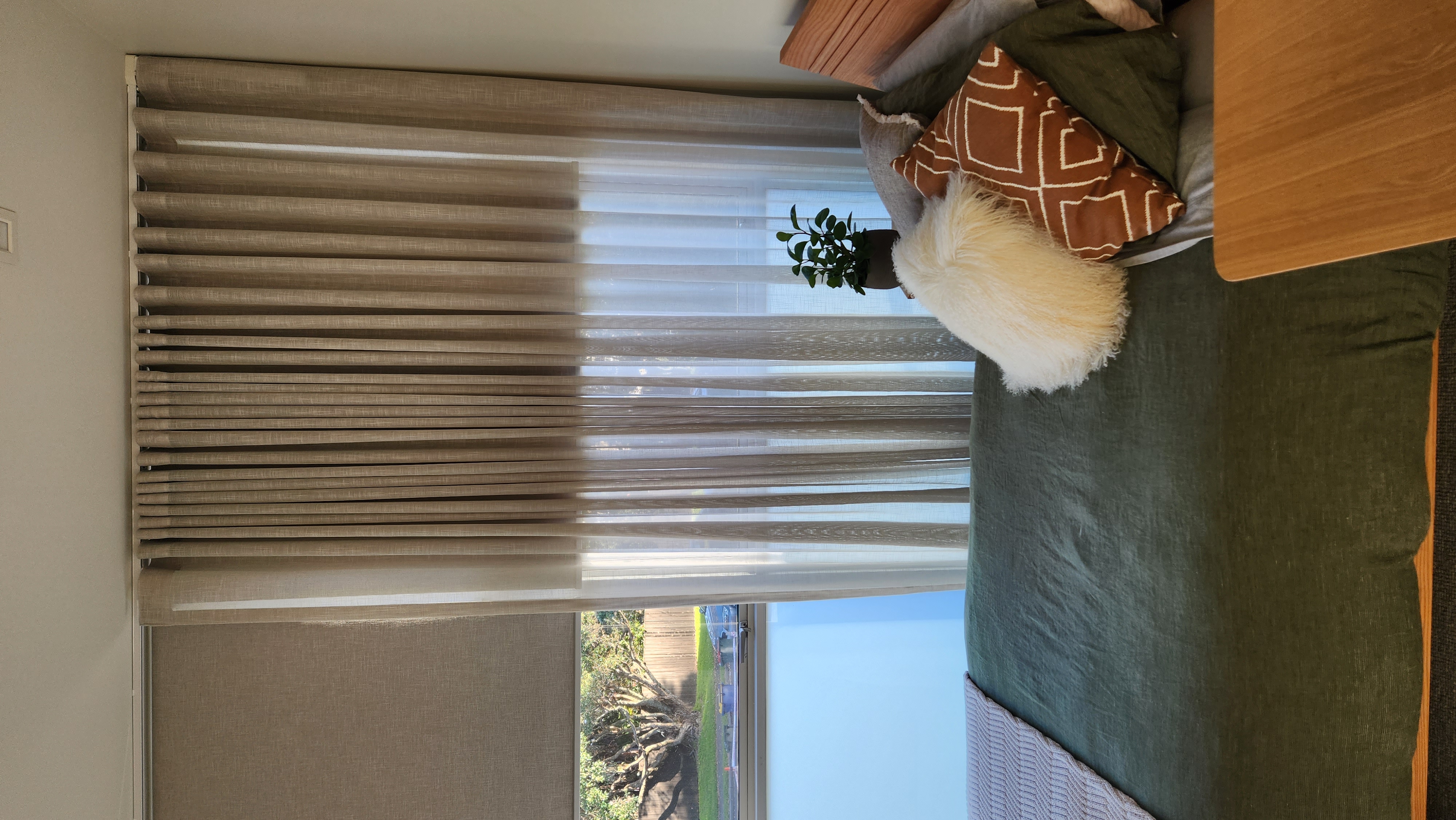 Perfect Mix of Motorised Roller Blinds Sheer Curtains Mr Blinds